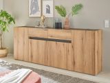 Sideboard Center in Evoke Eiche und grau Kommode 223 x 87 cm