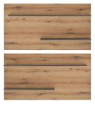 Wohnwand Center in Evoke Eiche und grau Wohnkombination Set 2-teilig 300 cm