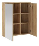 Badezimmer Spiegelschrank Torsby in Evoke Eiche Badschrank 2-trig 60 x 70 cm