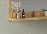 Badezimmer Spiegel Torsby in Evoke Eiche Badspiegel mit Ablage 60 x 75 cm