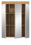 Badezimmer Spiegelschrank Shawn in Artisan Eiche Badschrank 3-trig 60 x 79 cm