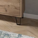 TV-Lowboard Delio in Viking Eiche TV Unterschrank 184 cm, mit Soft-Close und Komforthhe