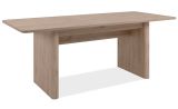 Esstisch Jaron in Hickory Walnuss Tisch ausziehbar 160 / 200 x 90 cm