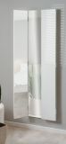 Garderobenspiegel Ledmore in wei Spiegel 3-teilig klappbar 45 - 91 x 160 cm