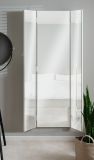 Garderobenspiegel Ledmore in wei Spiegel 3-teilig klappbar 45 - 91 x 160 cm