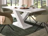 Esstisch Home-X in wei Tisch ausziehbar 150 - 190 cm