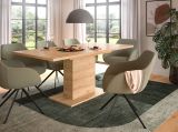 Esstisch Home-X in Artisan Eiche Tisch ausziehbar 150 - 190 cm