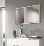 Spiegel SystemX in wei Flur Diele Wandspiegel 92 x 52 cm