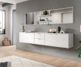 Garderobe Set 6-teilig SystemX in wei Hochglanz Garderobenkombination 236 cm