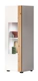 Vitrine Siena in wei und Artisan Eiche Vitrinenschrank hngend / stehend 30 x 110 cm