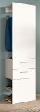 Garderobe Carry in wei Kompaktgarderobe 52 x 190 cm