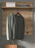 Garderobenpaneel Shawn in Evoke Eiche Wandgarderobe 90 x 98 cm