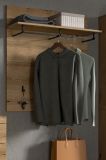 Garderobenpaneel Shawn in Evoke Eiche Wandgarderobe 90 x 98 cm