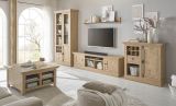 Sideboard Dorset in Eiche Gold Landhaus Kommode 152 x 103 cm, Soft-Close