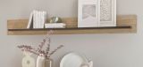 Wandboard Dorset in Eiche Gold Landhaus Wandregal 150 cm