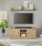 Wandboard Dorset in Eiche Gold Landhaus Wandregal 150 cm