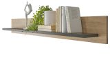 Wandboard Dorset in Eiche Gold Landhaus Wandregal 150 cm