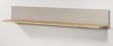 Wandboard Sao Paulo in Sand und Evoke Eiche Wandregal 140 cm