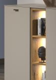 Highboard Sao Paulo in Kaschmir / Sand und Eiche, Kommode 93 x 140 cm mit Soft-Close