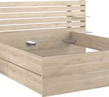 Parisot Schlafzimmer komplett Set Escale29 in Eiche japanisch Bett 180 x 200 cm