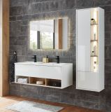 Badezimmer Spiegel Glide mit LED Beleuchtung und Touchschalter 100 cm