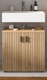 Waschbeckenunterschrank Livia in Artisan Eiche Badezimmer Unterschrank 60 cm