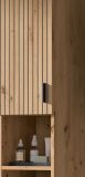 Badezimmer Hochschrank Livia in Artisan Eiche Badschrank 30 x 192 cm