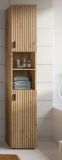 Badezimmer Hochschrank Livia in Artisan Eiche Badschrank 30 x 192 cm