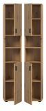 Badezimmer Hochschrank Livia in Artisan Eiche Badschrank 30 x 192 cm