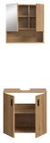 Badmbel Set 2-teilig Livia in Artisan Eiche Badkombination 60 x 180 cm