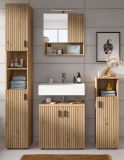 Badmbel Set 4-teilig Livia in Artisan Eiche Badkombination 150 x 192 cm