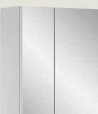 Badezimmer Spiegelschrank Cover in wei Badschrank 3-trig 60 x 70 cm