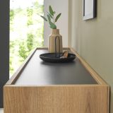 Hngeschrank Center in Evoke Eiche und grau Flurschrank hngend 100 cm