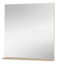 Garderobenspiegel Center in Evoke Eiche Wandspiegel mit Ablage 75 x 80 cm