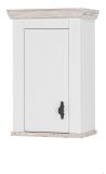 Kche Hngeschrank Rovola in wei Pinie Landhaus Kchenschrank hngend 55 x 85 cm, Soft-Close