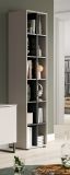 Regal Morena in kaschmir und schwarz Standregal 45 x 192 cm