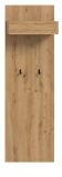 Garderobenpaneel Borga in Artisan Eiche Wandgarderobe 50 x 160 cm