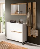 Garderobenpaneel Borga in Artisan Eiche Wandgarderobe 16 x 160 cm