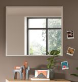 Garderobenspiegel Skid in Kaschmir Sand Flur Spiegel 80 x 70 cm