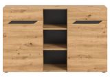 Sideboard Aversa in Artisan Eiche und grau 130 cm