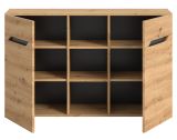 Sideboard Aversa in Artisan Eiche und grau 130 cm