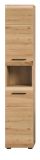 Badezimmer Hochschrank Cover in Artisan Eiche Badschrank 30 x 185 cm