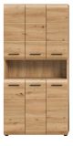 Badezimmer Hochschrank Cover in Artisan Eiche Mehrzweckschrank 90 x 185 cm