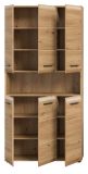 Badezimmer Hochschrank Cover in Artisan Eiche Mehrzweckschrank 90 x 185 cm