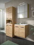 Badezimmer Spiegelschrank Cover in Artisan Eiche Badschrank 3-trig 60 x 70 cm