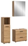 Badmbel Set 3-teilig Cover in Artisan Eiche Badkombination 105 x 185 cm