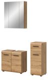 Badmbel Set 3-teilig Cover in Artisan Eiche Badkombination 105 x 185 cm