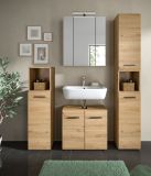 Badmbel Set 4-teilig Cover in Artisan Eiche Badkombination 150 x 185 cm