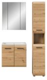 Badmbel Set 3-teilig Cover in Artisan Eiche Badkombination 105 x 185 cm