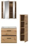 Badmbel Set 3-teilig Cover in Artisan Eiche Badkombination 105 x 185 cm